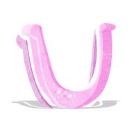 cartoon letter u N7