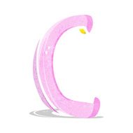 Cartoon Letter C N7