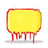 cartoon melting frame