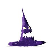 cartoon spooky witches hat N3