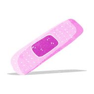 cartoon medical plaster N2