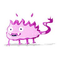 cartoon little fire demon N5