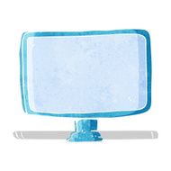 Cartoon Computer Screen N12