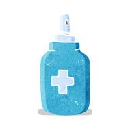 cartoon antiseptic spray N2