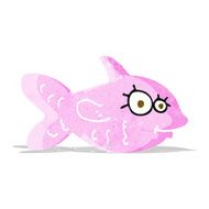 cartoon happy fish N3