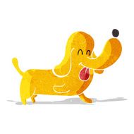 cartoon happy dog N14