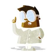 Cartoon Scientist N9
