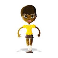 cartoon woman looking annoyed N2