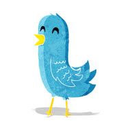 cartoon happy bird N4