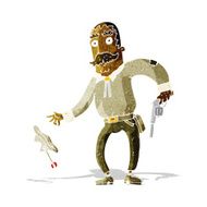 cartoon wild west cowboy N2