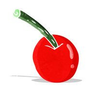 cartoon cherry symbol