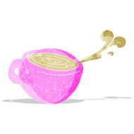 Cartoon Coffee Cup N34