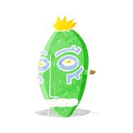 cartoon tribal mask N2