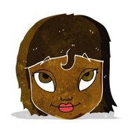 Cartoon Woman Smiling N3