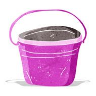 cartoon metal bucket N2