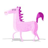 Cartoon Horse N48