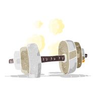 Cartoon Dumbbell N5