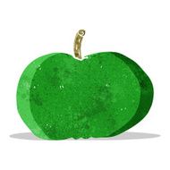 cartoon happy apple N6