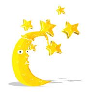 Sleepy Moon Cartoon N5