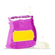 cartoon bag of flour N6