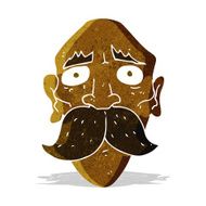 cartoon sad old man N3