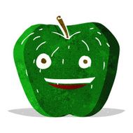 Cartoon Apple N62