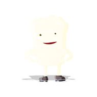 cartoon tooth looking smug N3