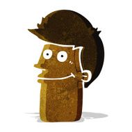 cartoon smiling man N3