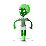 cartoon zombie monster woman N2