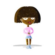 cartoon sly woman N2
