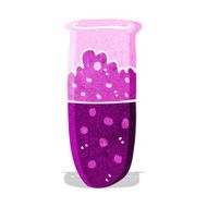 cartoon test tube N6