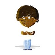 cartoon suspicious man N8