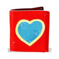 cartoon love heart card N2