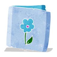 cartoon flower greeting card N2