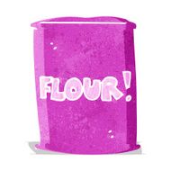 cartoon bag of flour N7