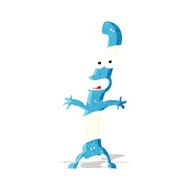cartoon candy cane N12