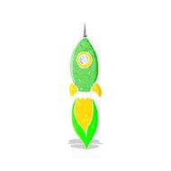 Cartoon Spaceship N13