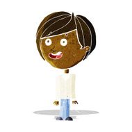 cartoon happy surprised boy N2