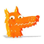 Cartoon Fox Head N7