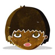 cartoon girl staring N3