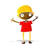 cartoon boy with positive attitude N4