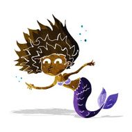 Cartoon Mermaid N13