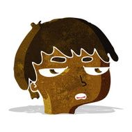 cartoon annoyed boy N6