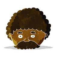 Cartoon Man With Mustache N27