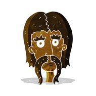 cartoon man with long mustache N4