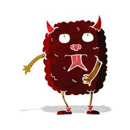 funny cartoon monster N16