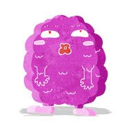 funny cartoon monster N17