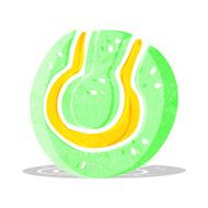 Cartoon Tennis Ball N13
