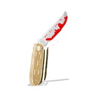 cartoon bloody folding knife N5