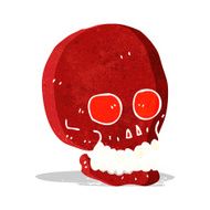 Cartoon Skull N45